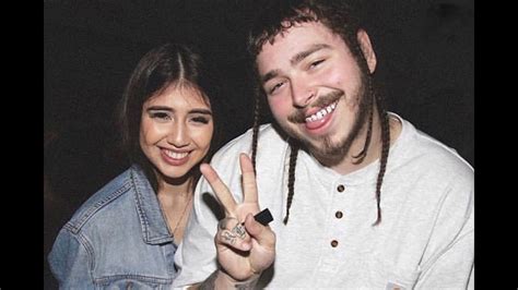 who is post malone girlfriend